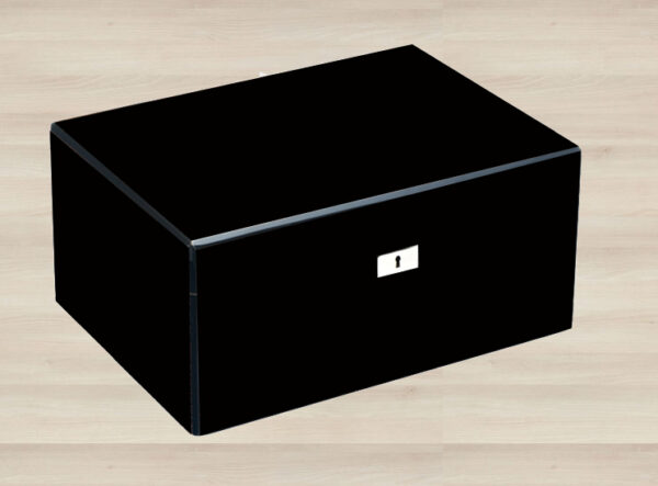 Guy Janot Humidor schwarz Piano Lack