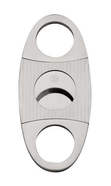 Zigarrenabschneider 22mm chrom satin,Streifen