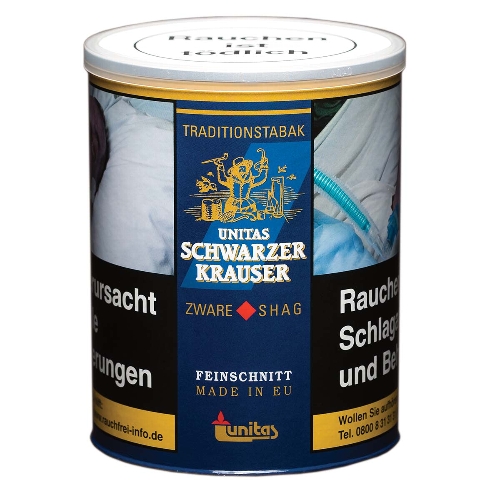Unitas Schwarzer Krauser 75g