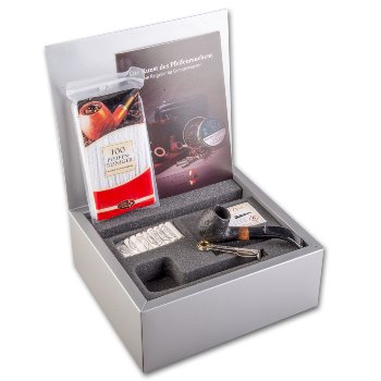 Starterset ERMURI Pfeife gebogen Reine Männersache A