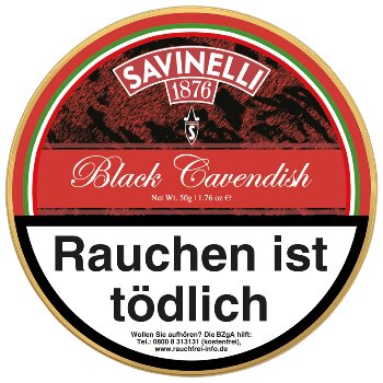 Savinelli Black Cavendish