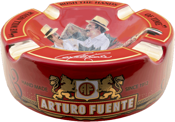 Arturo Fuente Cigar Ashtray Red