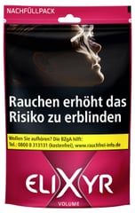 Elixyr Volume Cigarette Tobacco Zip Bag