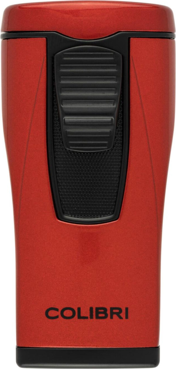 COLIBRI Cigarrenfeuerzeug Monaco II metallic rot