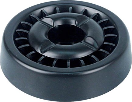 Ascher mit Stern Einsatz schwarz/schwarz