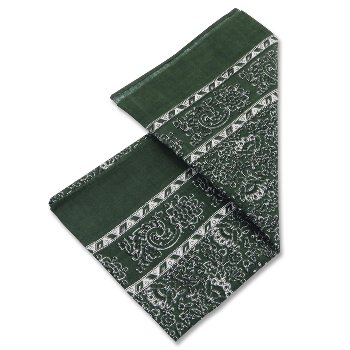 Schnupftuch türkisch grün