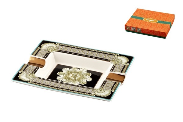 Zigarrenascher Porzellan New Bone China