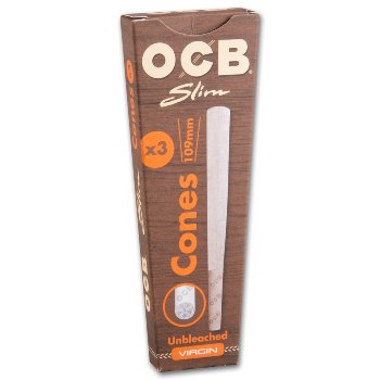 OCB Unbleached Slim Cones