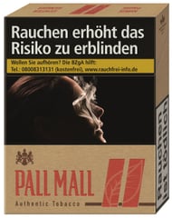 Pall Mall Authentic Red XXL 9,00 €