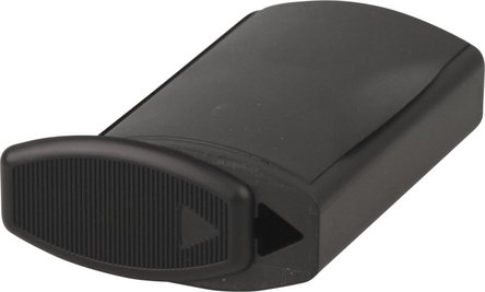 Schnupftabakdose KS mit Spender schwarz