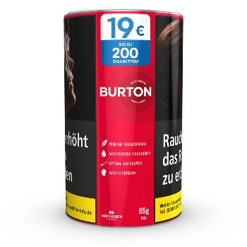 Burton Volumen Tabak Full Red XXL-Size 85g
