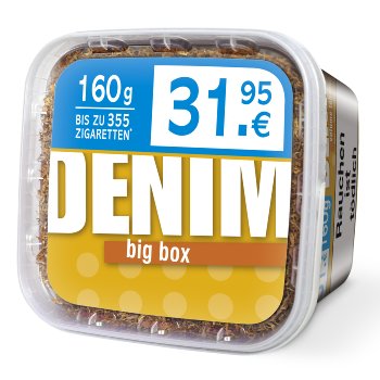 Denim Volumen Tabak 3XL-Size