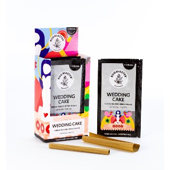 Budmaster Terpene Infused Wraps Wedding Cake