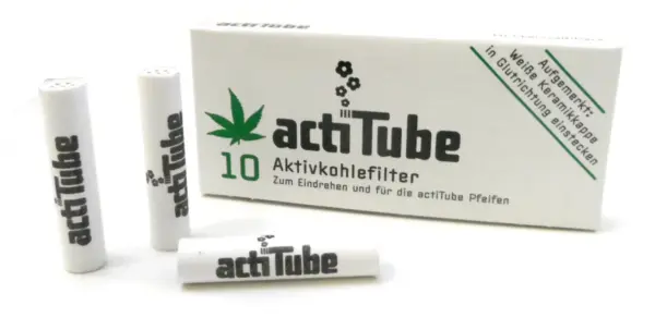 ActiTube Aktivkohlefilter 8mm 10 Stück