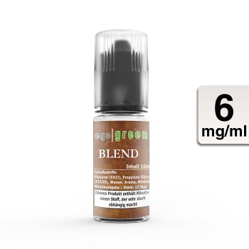 ego green Liquid Blend Tobacco 10 ml