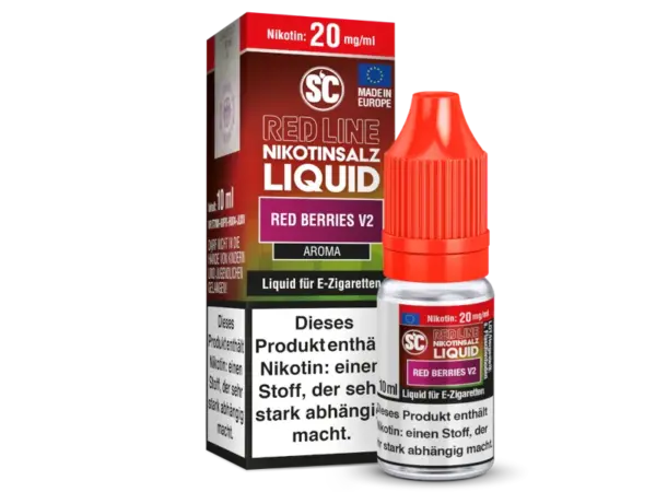 SC - Red Line - Red Berries V2 - Nikotinsalz Liquid