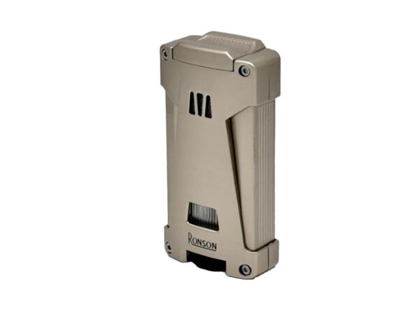 Ronson Hurricane 3 Jet-Flame Lighter Gun Metal