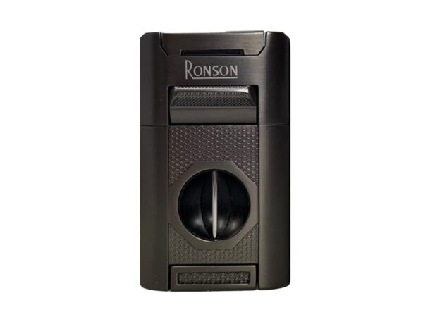 Ronson Giant Cigar 4er Jetflame gun satin