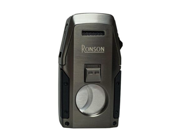 Ronson Mirage 2er Jet Lighter gun metal
