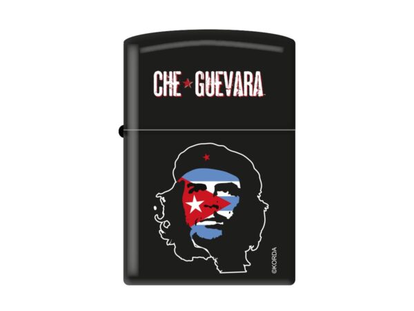Zippo CHE black matt Druck