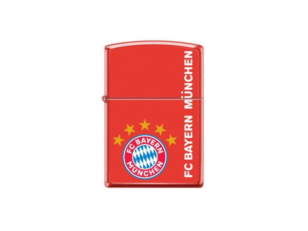 Zippo FC Bayern rot matt Druck