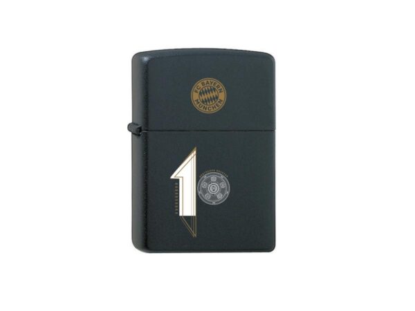 Zippo FC Bayern 10 x Meisterschale black matt