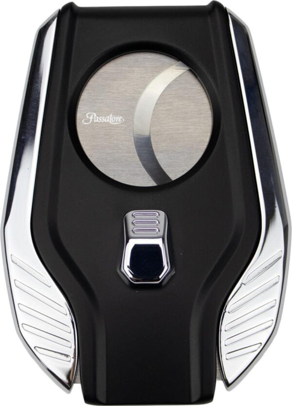 Passatore Zigarrenabschneider schwarz/silber