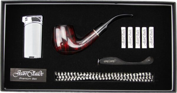 Jean Claude Premium Set gebogen rot poliert