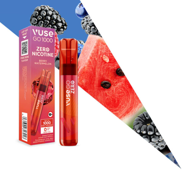 Vuse Go 1000 Berry Watermelon 0mg
