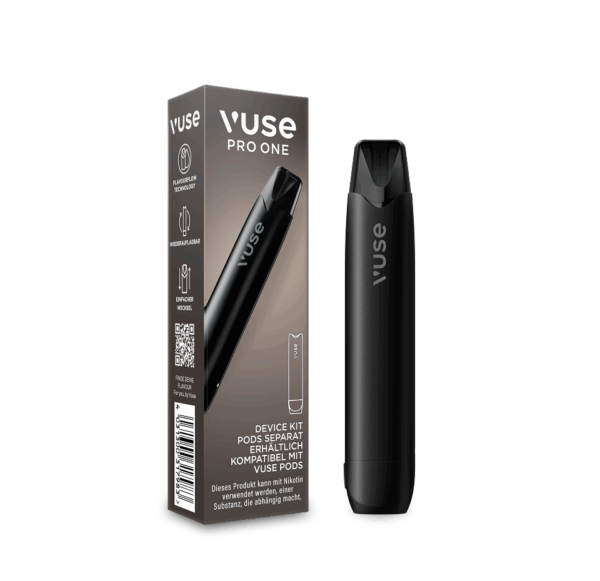 Vuse Pro One Device Kit schwarz