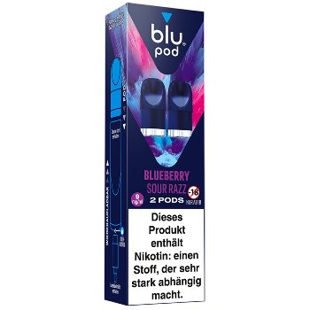 blu Pod Blueberry Sour Razz