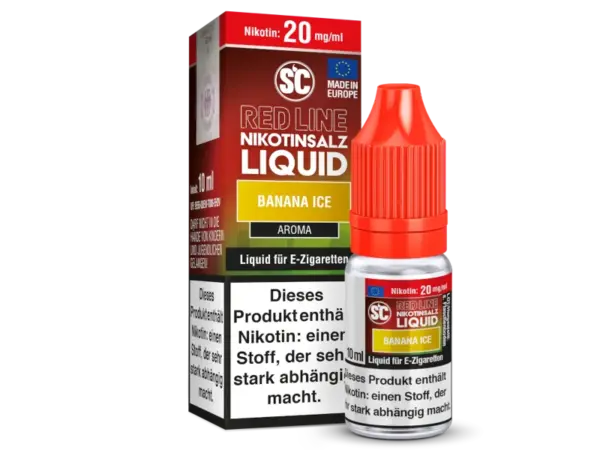 SC - Red Line - Banana Ice - Nikotinsalz Liquid