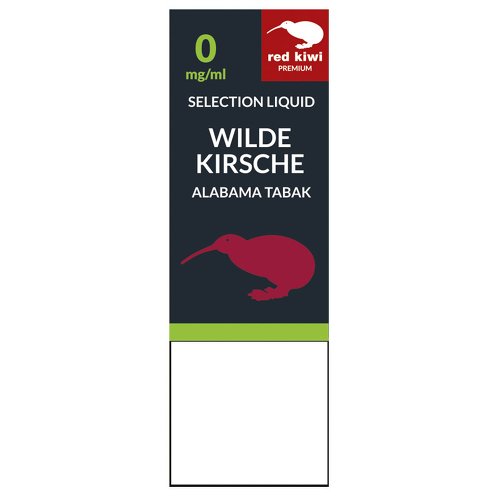 red kiwi Selection Liquid Wilde Kirsche Alabama Tobacco