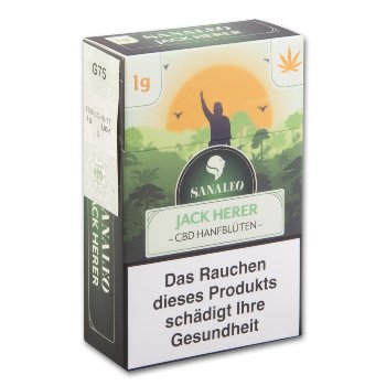 SANALEO Jack Herer CBD Hanfblüten