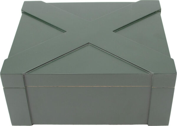 Humidor dunkelgrün für ca. 30-40 Zigarren