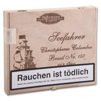 Seefahrer Columbus No 150 Brasil 10er Kiste