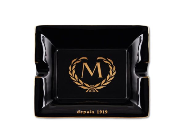 Myon Aschenbecher Deluxe schwarz/gold