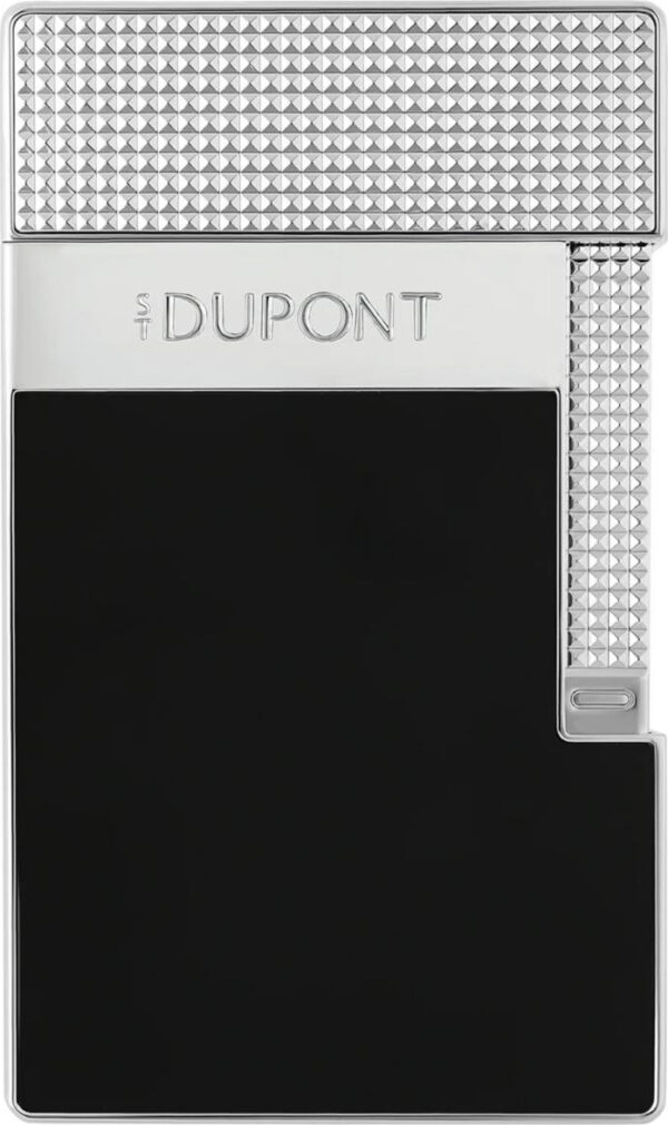 DUPONT TABLE LIGHTER chrom/Lack schwarz
