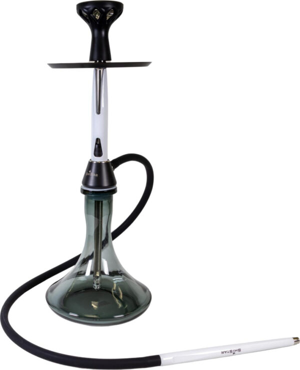 Shistar Shisha Amman rauchfarben/weiß