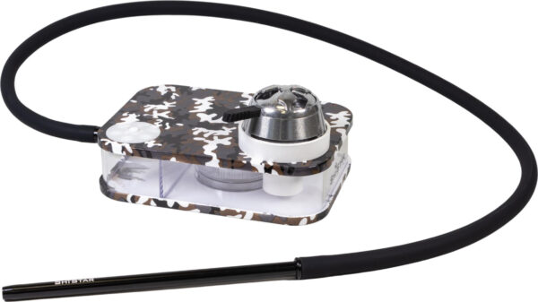 Shistar Outdoor Shisha Flat Camouflage grau