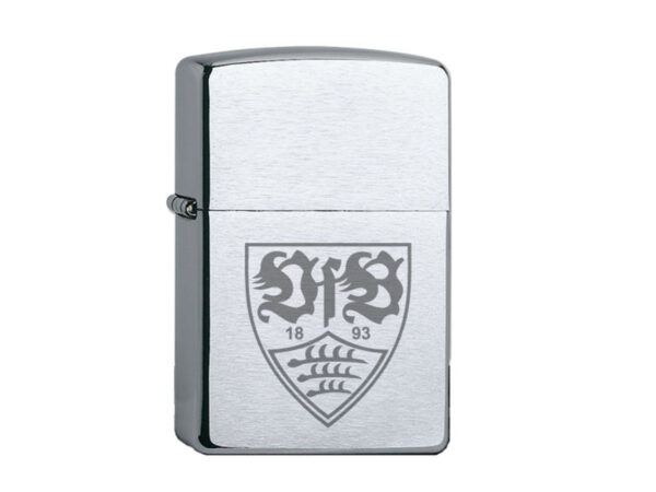 Zippo VfB Stuttgart chrom gebürstet