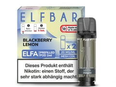 Elfbar Elfa Pod Blackberry Lemon 20mg