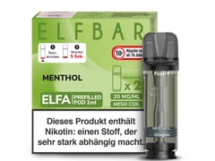 Elfbar Elfa Pod Menthol 20mg