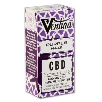 Ventura Purple Haze 6% CBD ohne Nicotin & THC