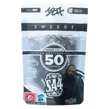 187 Sweedz SA4 Aktivkohlefilter