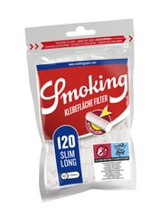 Smoking Slim Long Filter mit Klebefläche