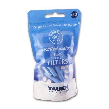 Vauen Dr Perl Aktivkohle 6mm blue 50 Stück