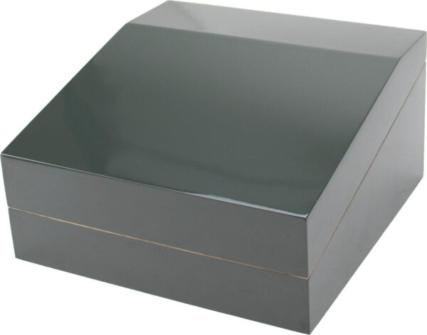 Humidor schwarz olive für ca. 40-50 Zigarren