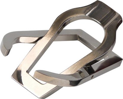 Taschen-Pfeifenständer chrom poliert