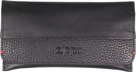 Zippo Drehertasche Nappaleder schwarz